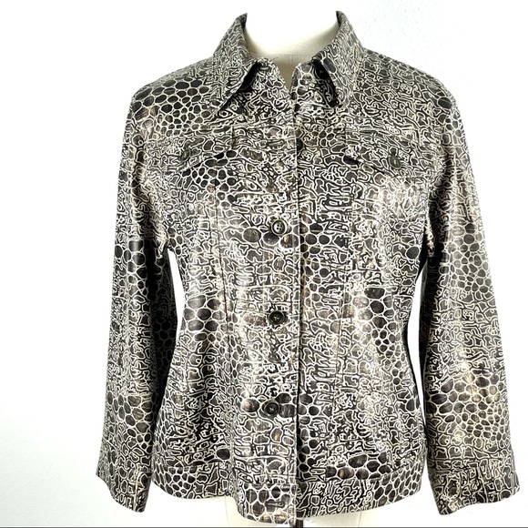 Ruby Rd. unlined button down jacket - Picture 1 of 4